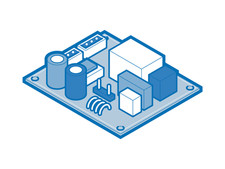Samsung DG94-06051A Assemblaggio PCB EEPROM Componente Elettrodomestico