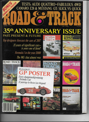 Road track magazine usa - road,