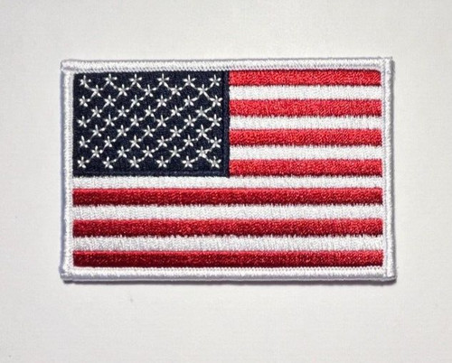 Toppa bandiera americana ferro - toppa,