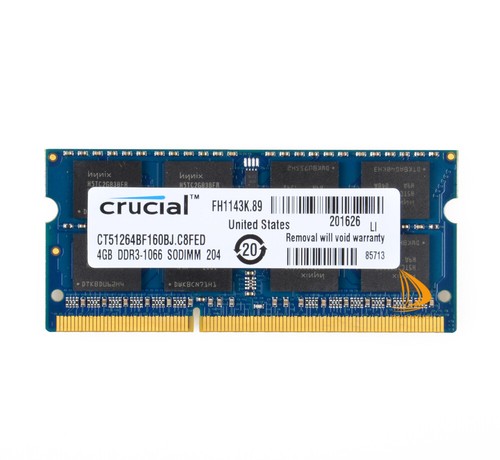 Crucial 2rx8 pc3 - gb,