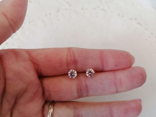 Orecchini lobo zircone - a,