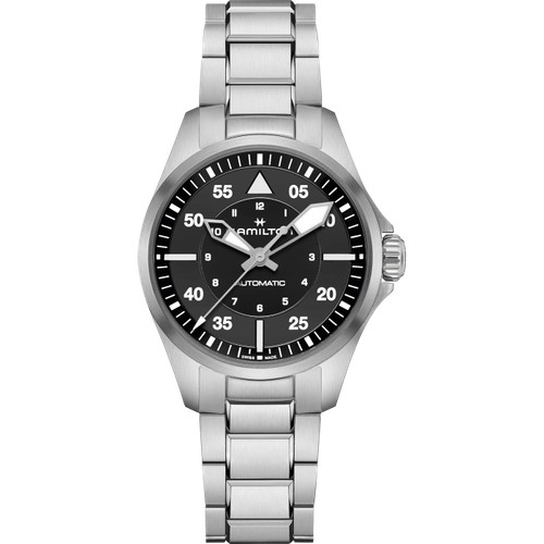 New hamilton khaki aviation - new,