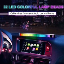 Luci LED controllo audio auto
