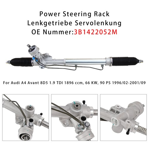 Power steering rack - steering, 3b1422052m