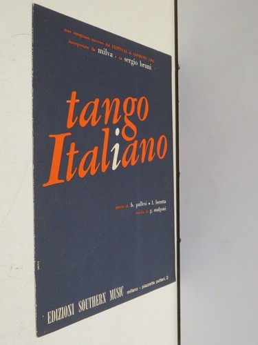Tango italiano milva - italiano,