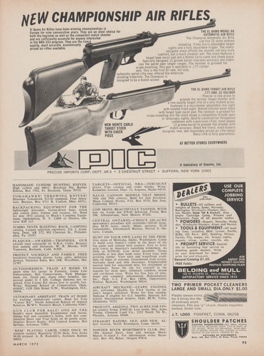 1972 pic precise imports corp - 1972,