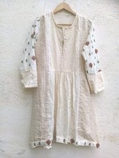 ?Abito tunica indiano stile Bali Goa hippie top Ibiza taglia 38/40/42