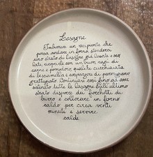 Piatto In terracotta 32cm