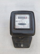 Contatore Elettrico Monofase Enel 72 Vintage