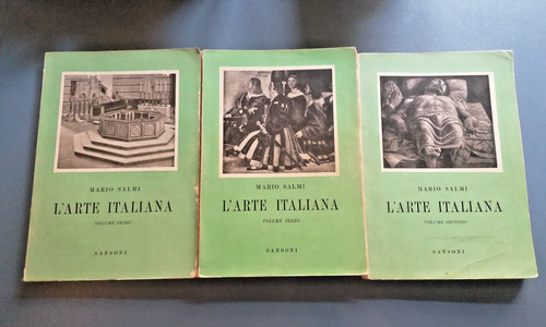 Arte italiana vol - l'arte, 1/2/3