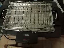 De'Longhi BQ 80.X Griglia Elettrica e Barbecue - Acciaio Inox