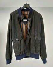 Giubbino pelle camoscio vintage'80 Luxury Moda Bruno Magli Emme Studio tg.48-XXX