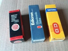 LOTTO N.3 VALVOLE TV RADIO VINTAGE