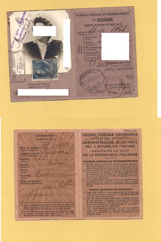 11948 tessera postale