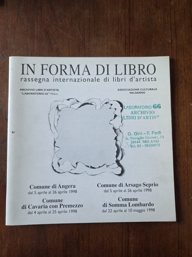 Forma libro rassegna - di,