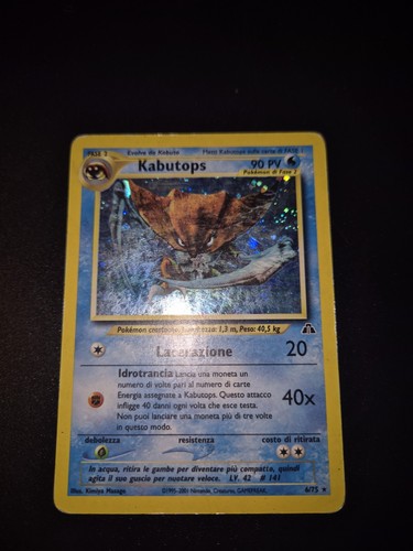 Pokemon kabutops holo - pokemon,