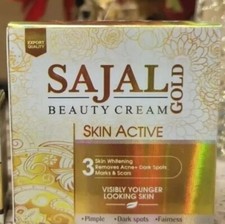Sajal Gold Beauty Cream (2 confezioni) risultato in 5 giorni FRESCO STOCK SCADENZA 2028