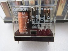 Relè OMRON 24Vdc 10A no spst-no 1 contatto no relay G2R-1A 24VDC