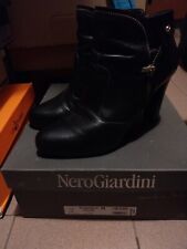 stivaletti nero giardini donna