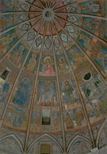 Cartolina affrescata cupola - cartolina,