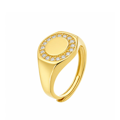 Anello unisex chevalier - unisex, tondo