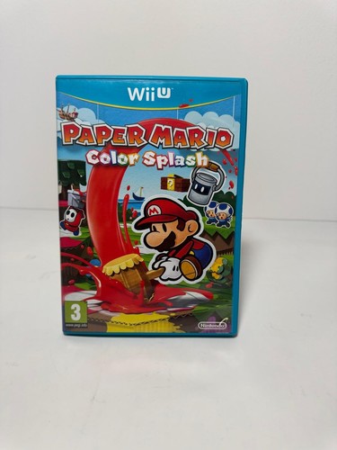 Paper mario color - mario, splash