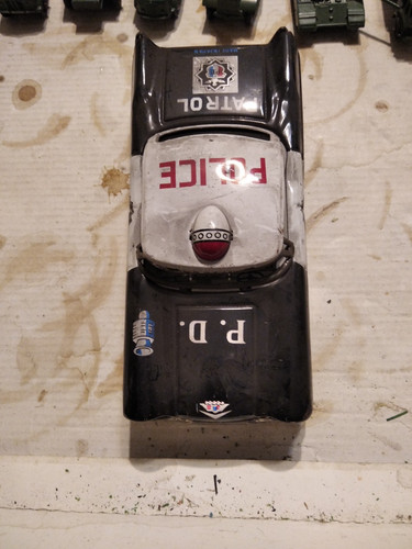 Auto polizia americana latta - auto,