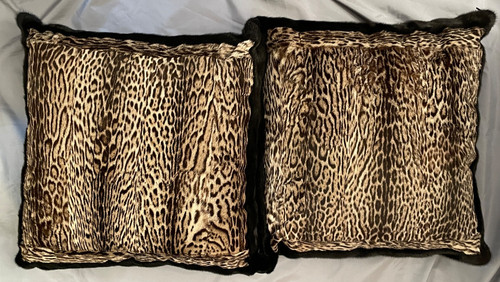 Coppia cuscini ocelot e - coppia,