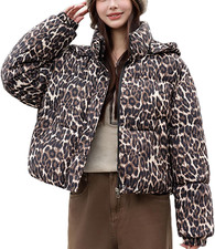 Piumino Corto Da Donna Con