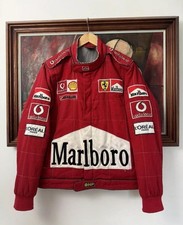 Giacca da corsa Marlboro F1 stile OMP vintage motorsport