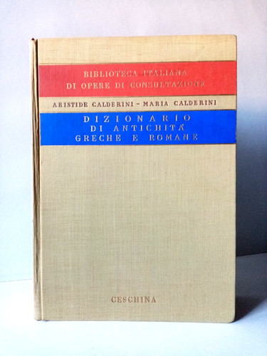 Dizionario antichità - dizionario, di
