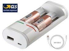 Caricabatterie USB per