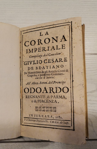 Giulio cesare beatiano la - de, "la