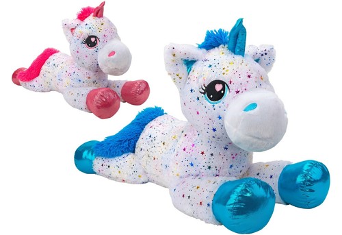Peluche unicorno disteso - cm, 85