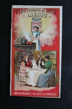 ricettario VERO ESTRATTO DI CARNE LIEBIG, 1902