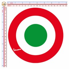 Italy flag round - , stickers