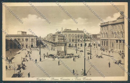 Cagliari città piazza carmine - cagliari,