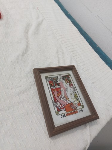 Vintage job cigarettes mirror - job,