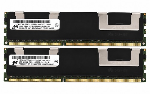 Kit 2x4gb ram server micron - kit,