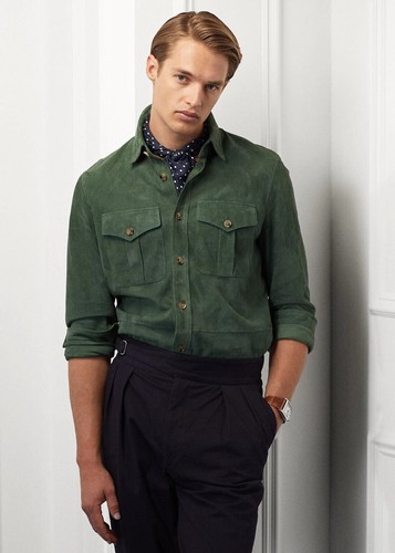 Giacca camicia pelle - giacca,