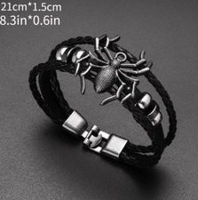 Braccialetto nero vintage - , in