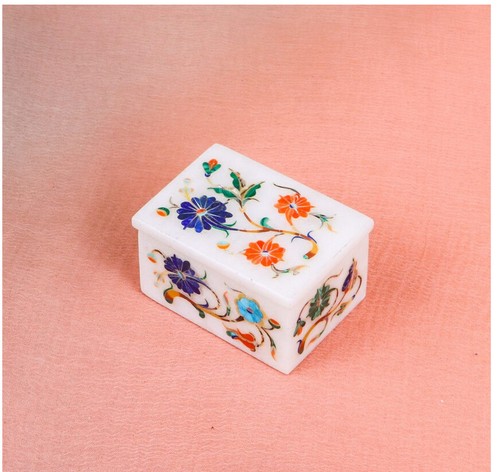 Portagioie marmo bianco - 6"x4",