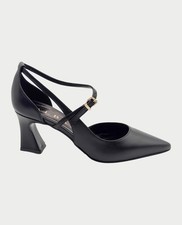 Decollete donna Albano con tacco doppio