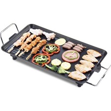 Griglia Elettrica da Tavolo Senza Fumo – 1500W con Superficie Antiaderente