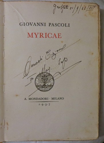 Old book libro antico giovanni - book,
