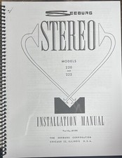 *NUOVO* SEEBURG MODEL 220 222