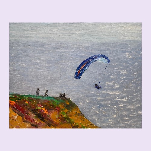 Captivating oil painting - oil,