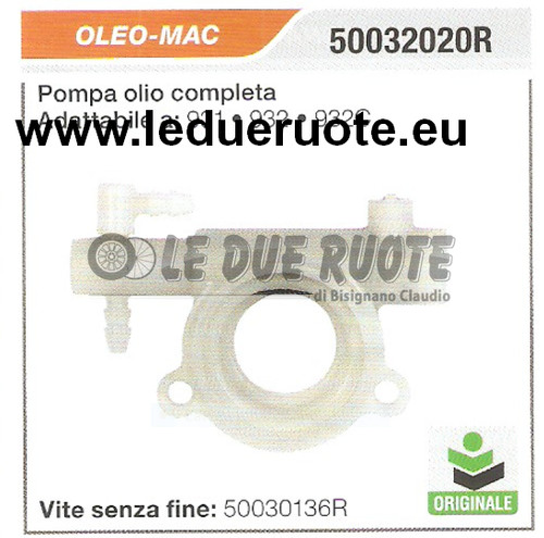 50032020r pompa olio completa - pompa,