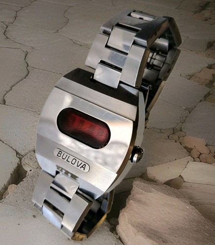 Bulova led vintage - led,