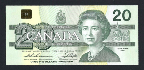Bank canada 20 dollari - canada,,